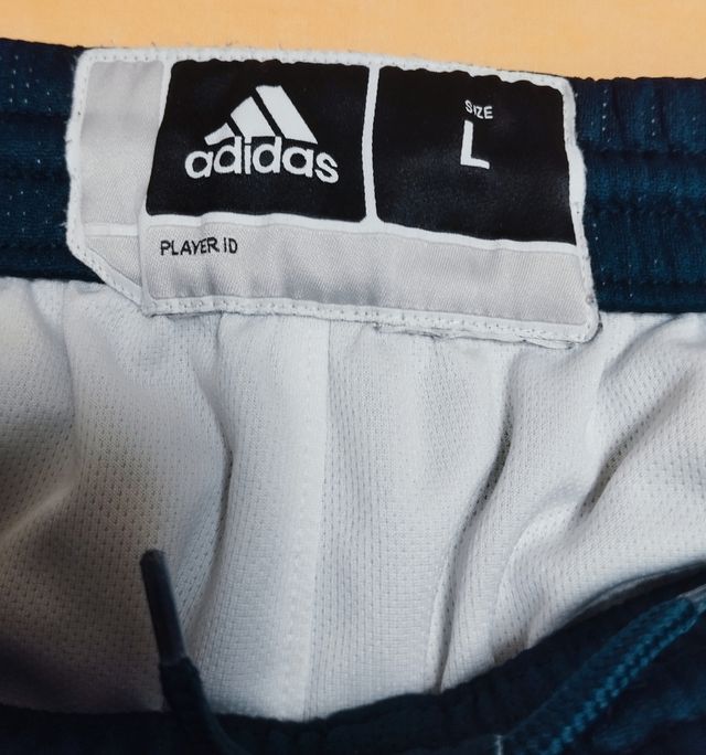 Pantalón Corto Adidas Azul Marino Talla L chica