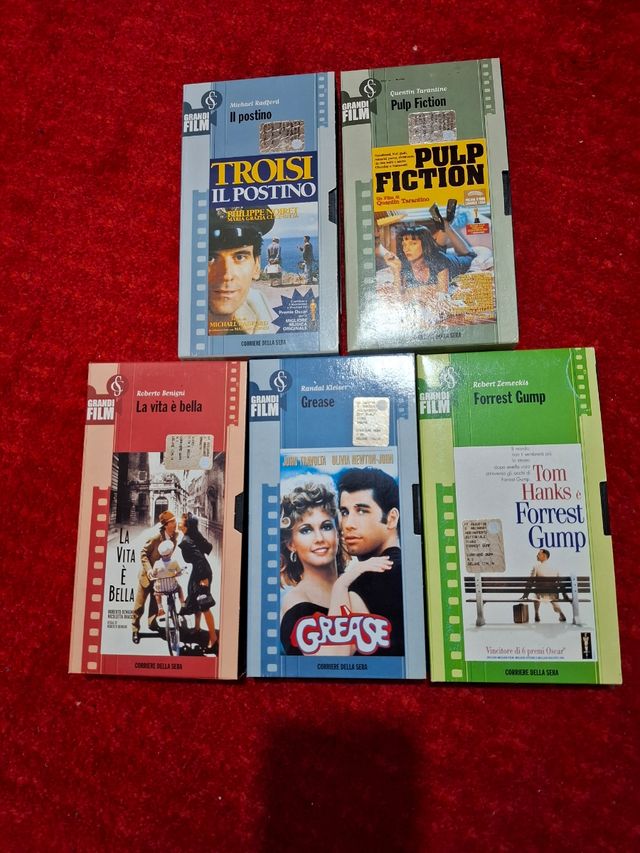 VHS Cult Classici Cinema: Il Postino, Pulp Fiction