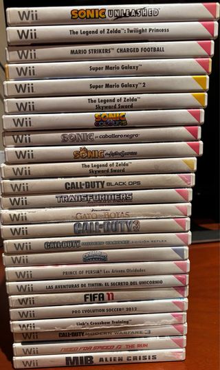Lote de Juegos Wii