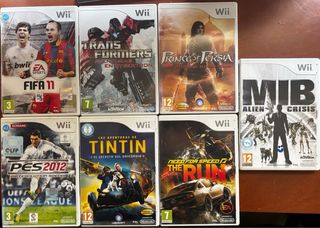 Lote de Juegos Wii