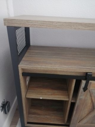 VASAGLE Aparador Cocina Madera Rústica