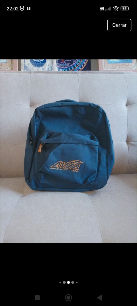 Mochila Avia Azul