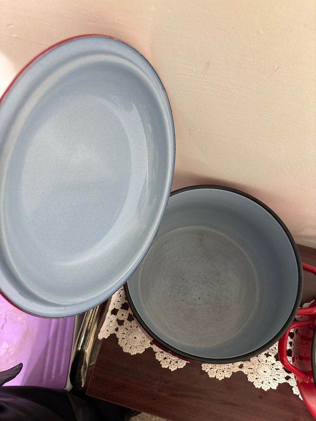 Juego de Ollas Rojas