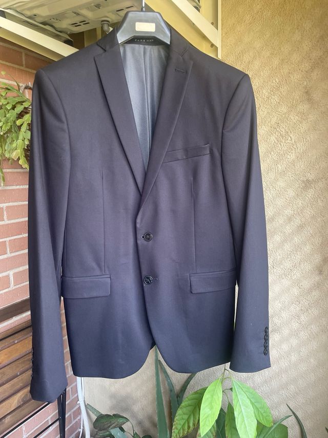 Traje Zara Man Negro