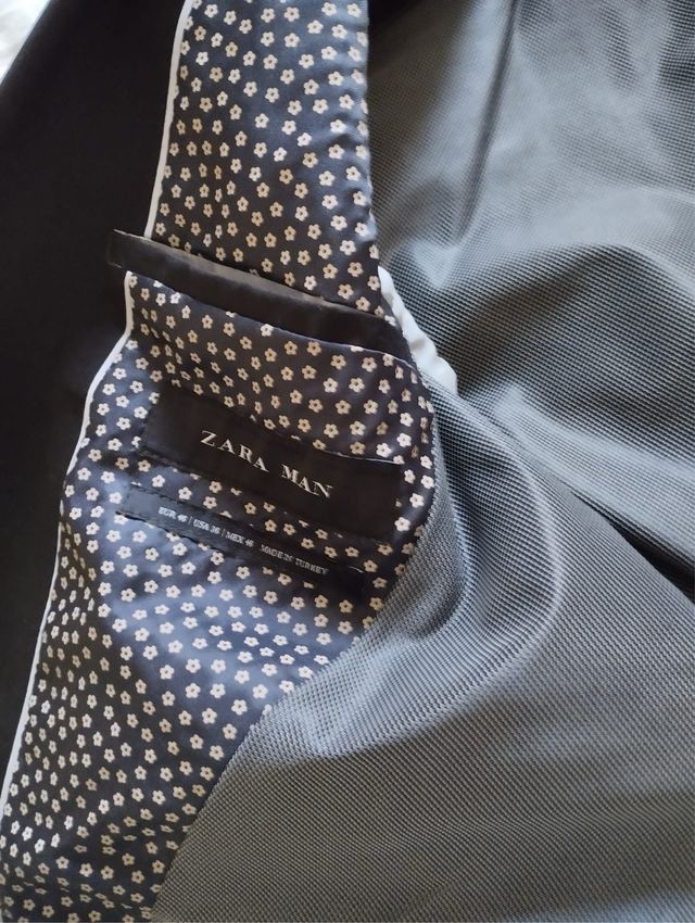 Traje Zara Man Negro