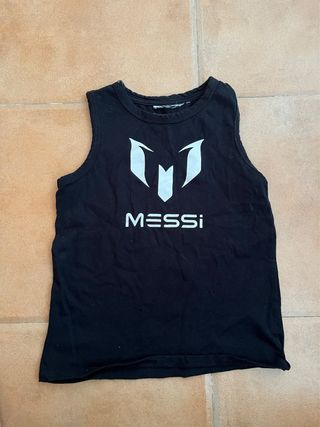 Camiseta Messi niño 4 años negra