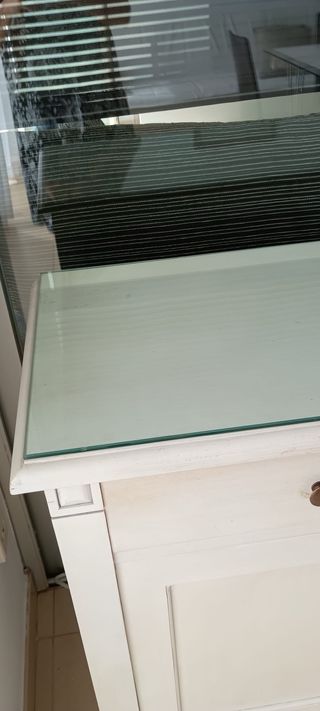 Mueble auxiliar / Zapatero blanco
