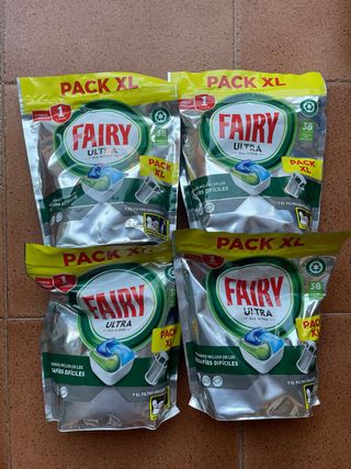 Pack 4 Fairy Ultra All in One XL
