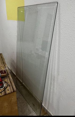 Cristal templado mesa 160x90 cm