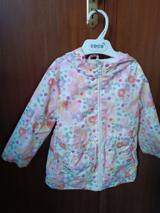 Chaqueta floral infantil