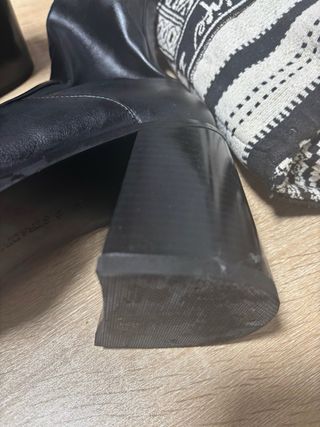Botas negras de plataforma