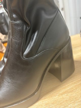 Botas negras de plataforma