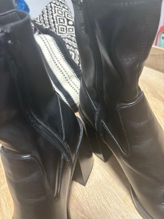 Botas negras de plataforma