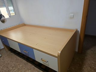 Cama nido de madera