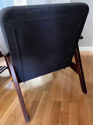 Butaca Ekenaset Ikea Madera y Tela