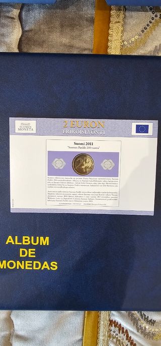 Moneda 2 Euros Finlandia 2011, sin abrir 
