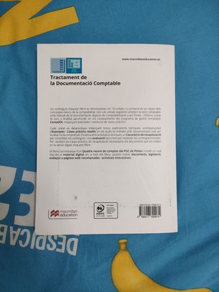 Libro: Tractament de la Documentació Comptable. FP