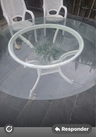 REGALO SEVILLA CIUDAD Mesa de cristal 1,50.