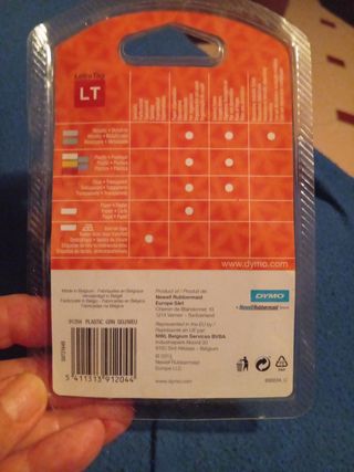 Repuesto Etiquetadora Dymo LetraTag LT