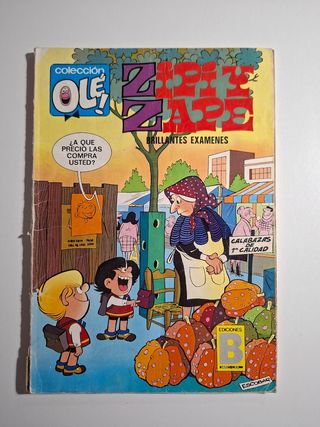 Pack 5 tebeos Zipi y Zape + 1 Mortadelo y Filemón