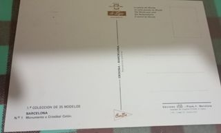 Lote Postales Barcelona Edición Luxe