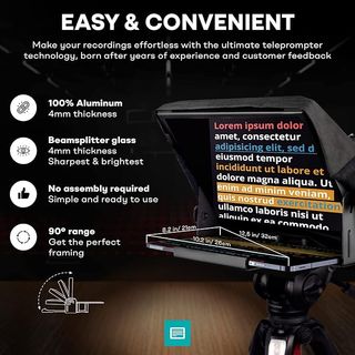 TELEPROMPTER PAD iLight Pro 12"
