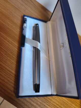 Penna Stilografica Waterman Paris Argento