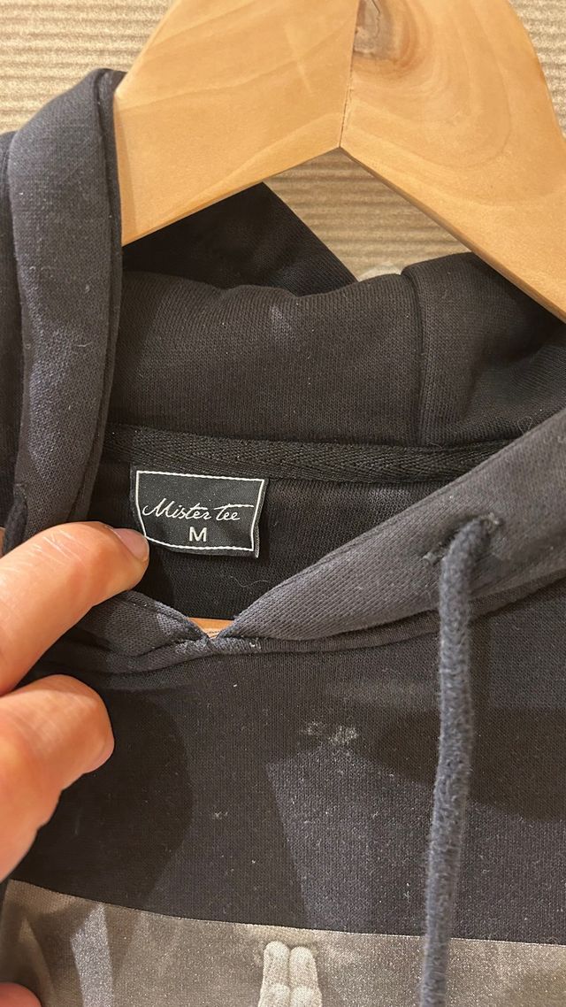 Sudadera Snipes Negra con Estampado