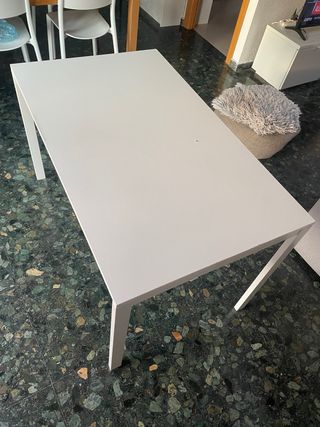 Mesa IKEA MELLTORP Blanca