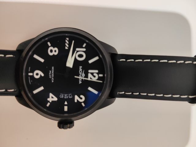 Reloj Mondia Negro Hombre