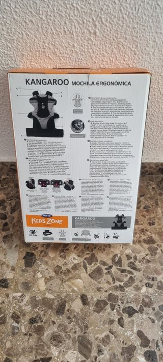 Mochila ergonomica Portabebés Jane Kangaroo 3 Posi