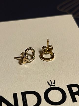 Pendientes Pandora Aro Dorado