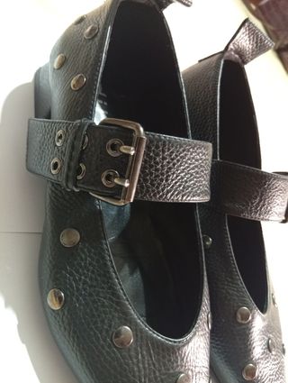 Zapatos Diqia Marrones con Tachuelas