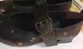 Zapatos Diqia Marrones con Tachuelas