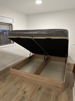 Cama Canape y colchón  liquidación