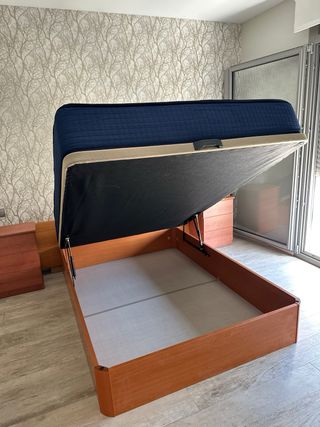 Cama Canape y colchón  liquidación
