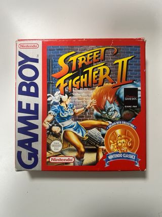 CAJA Street Fighter II Game Boy Nintendo