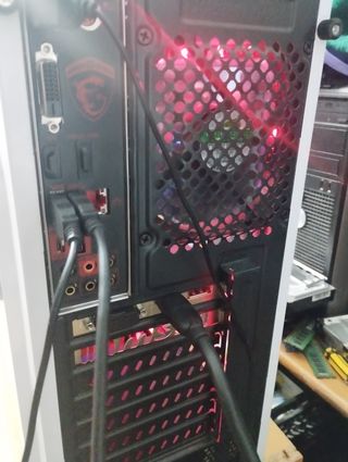 Torre Gamer MSI blanca,40 gigas ddr4,NV de 500