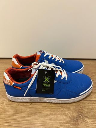 Zapatillas Munich Fútbol Sala Talla 37 Azul