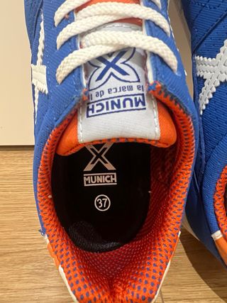 Zapatillas Munich Fútbol Sala Talla 37 Azul