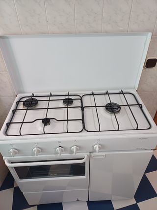 Cocina de gas butano Bompani
