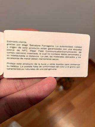 Cinturón Salvatore Ferragamo Gancini Negro