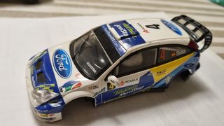 SCALEXTRIC FORD FOCUS WRC SOLA CARROCERIA Y CHASIS