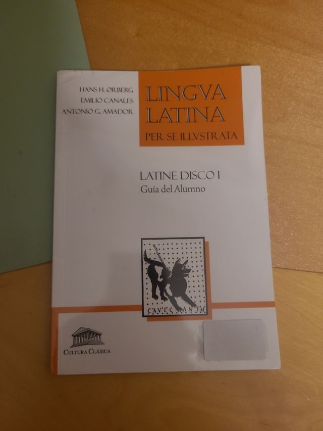 LINGUA LATINA.DISCO 1.MANUAL ALUM.CULTUR