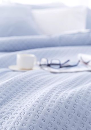 Copriletto blu chiaro Todocama 200x260