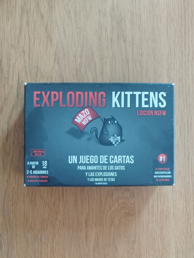 Exploding Kittens NSFW Juego de Cartas