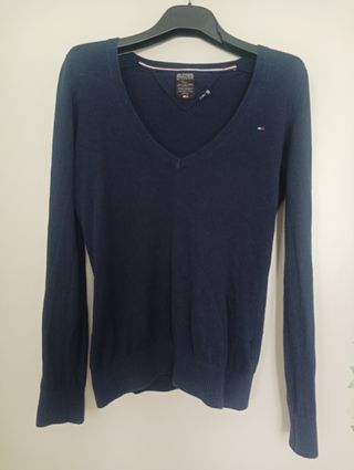 Maglia Tommy Hilfiger Blu Taglia XS