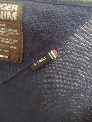Maglia Tommy Hilfiger Blu Taglia XS