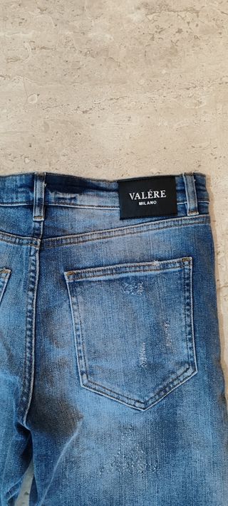 Pantalones Vaqueros Valere Desgastados