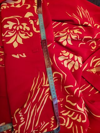 Conjunto Pleno Chaqueta y Pantalón Rojo